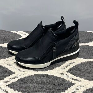 Michael Kors Black and Gray Woman’s Sneakers